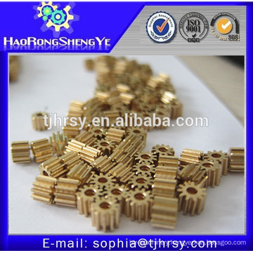 M0.2 12 teeth brass gear wheel pinion